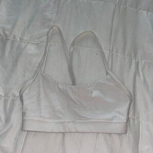 White Lululemon bra